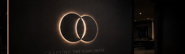 Moon double circle insignia detail